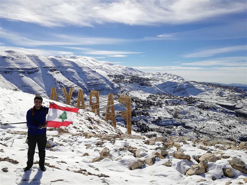 🏔️🇱🇧Credits to @pamelafrs faraya ... (Faraya, Mont-Liban, Lebanon)