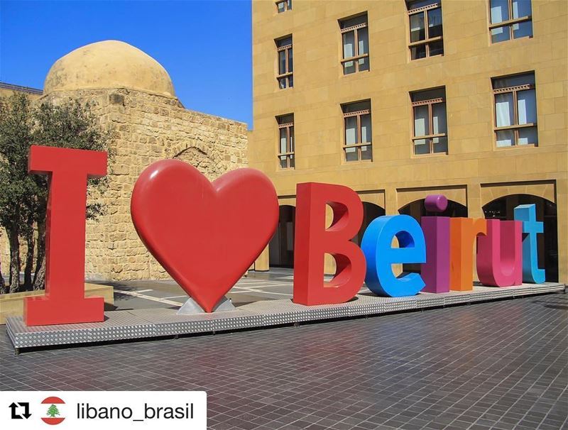 ❤️  Repost @libano_brasil (@get_repost)・・・Like the post who loves this... (Downtown Beirut)