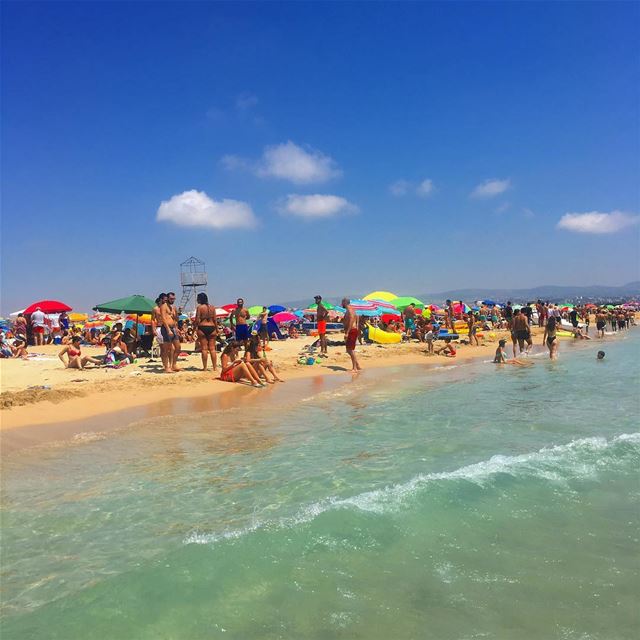 ☀️🌊  sour  tyr  beach  sourbeach  summer ... (Tyre-Sour At Beach)