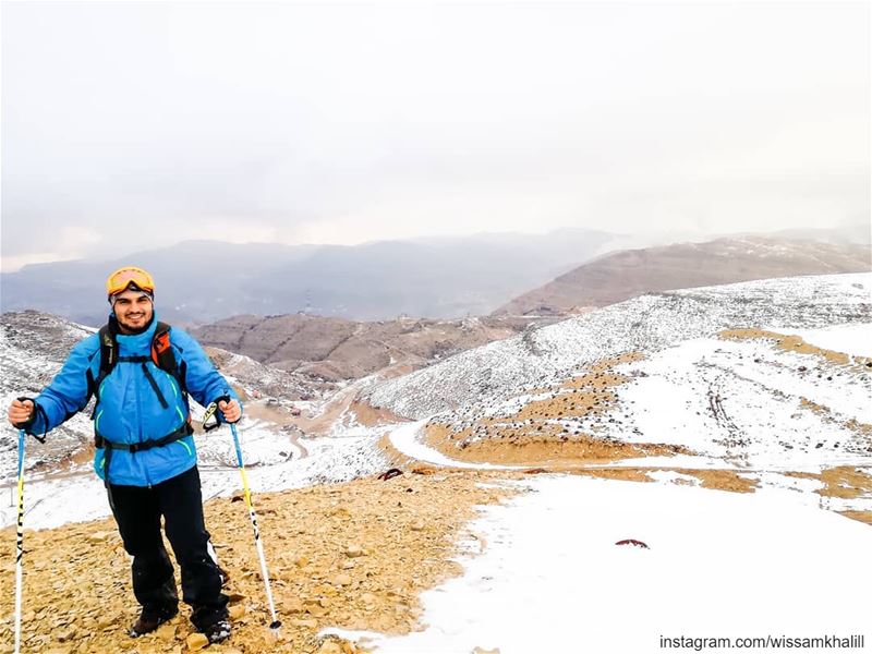 ❄️ ... ⛷️ hiking  farayalovers ... (Mzaar Ski Resort)