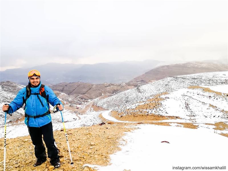 ❄️ ... ⛷️ hiking  farayalovers ... (Mzaar Ski Resort)
