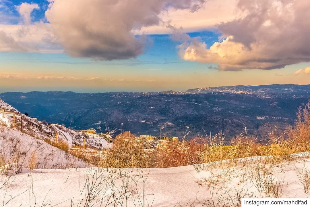 ❄️❄️......... Sawfar Snow Mountains Lebanon pysglb Nature... (Mount Lebanon Governorate)